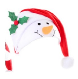 GORRO ROSTO PAPAI NOEL