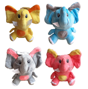 PELÚCIA ELEFANTE SENTADO 13CM VENTOSA