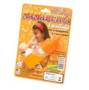MAMADEIRA BONECA SUCO LARANJA 11CM