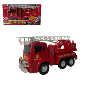CAMINHÃO BOMBEIRO MOV.SOM LUZ 22CM