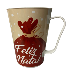 CANECA PLÁSTICA 430ML NATAL