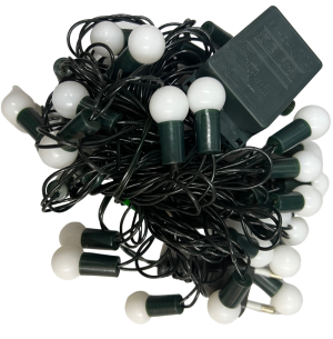 PISCA CORDÃO 50 LEDS BOLA VERMELHO