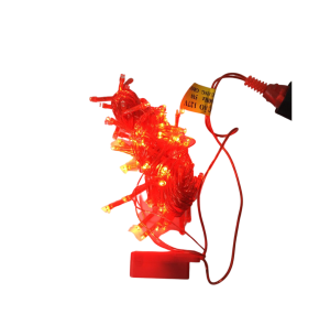 PISCA LED FIO VERMELHO 8 FUNÇÕES 100L PISCA VERMELHO