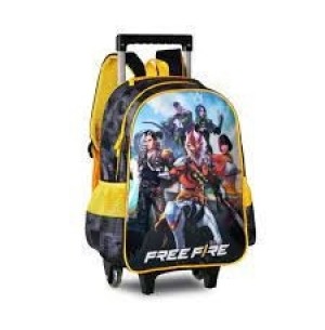 MOCHILA INF.CAR.46CM 1 DIVISÓRIA FREE FIRE