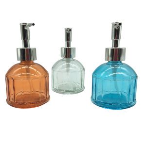 PORTA SABONETE LÍQUIDO VIDRO 14CM