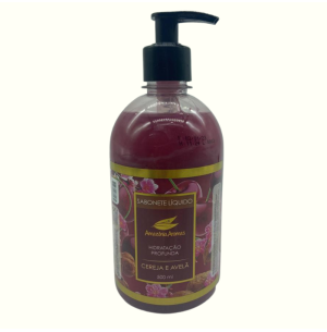 SABONETE LÍQUIDO 500ML CEREJA E AVELÃ