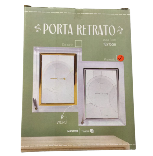 PORTA FOTO VIDRO 10X15CM