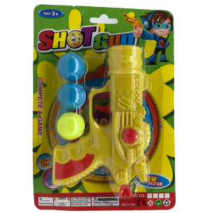 PISTOLA ATIRA BOLA 3 BOLAS