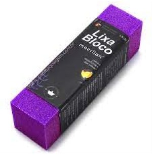 LIXA UNHA POLIDORA BLOCO 4 LADOS