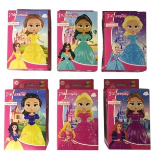 BONECA P/ MONTAR 11CM 5PÇS PRINCESA