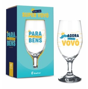 TAÇA VIDRO WINDSOR 330ML PROMOVIDO A VOVÔ