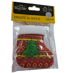 ENFEITE FELTRO SORTIDO 8CM