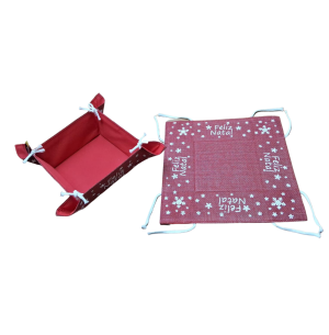 CESTO JUTA MONTÁVEL 20X20X9CM QUAD.