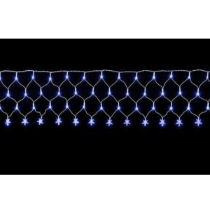 PISCA REDE 120 LEDS 8 FUNÇÕES ESTRELA AZUL