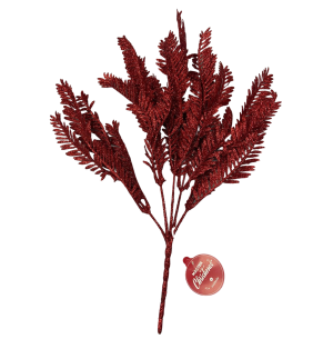 ENFEITE GALHO C/ GLITTER 38CM