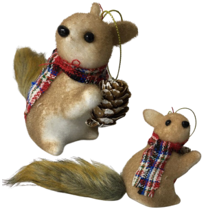 ESQUILO ISOPOR 10CM PINHA