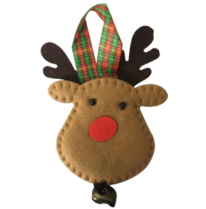 ENFEITE BONECO FELTRO 12CM