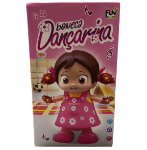 BONECA DANÇARINA Á PILHA 22CM