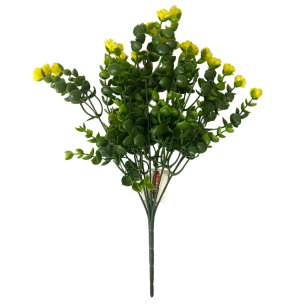 FLOR BOUQUÊ MINI X7 AMARELO