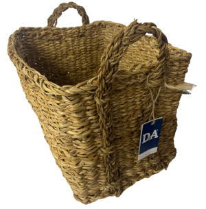 CESTO ORGANIZADOR PALHA SEAGRAS 34X26X25CM