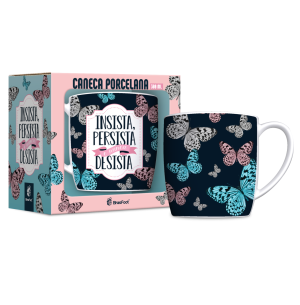 CANECA PORCELANA 300ML URBAN INSISTA PERSISTA