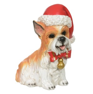 RESINA CACHORRO SENTADO 28CM