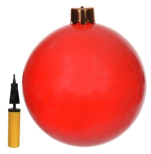  BOLA DEC.45CM INFLÁVEL C/BOMBA DE ENCHER VM