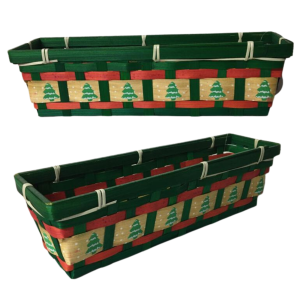 CESTO BAMBU 33X10X9CM RETANGULAR