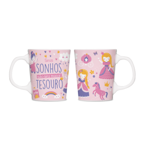 CANECA PORCELANA 260ML PREMIUM SEUS SONHOS