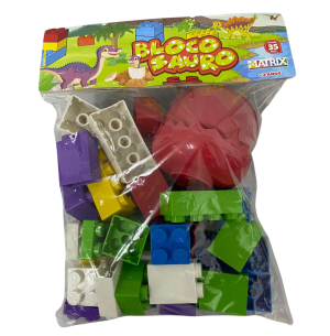 PEDAGÓGICO BLOCO SAURO 35PÇS
