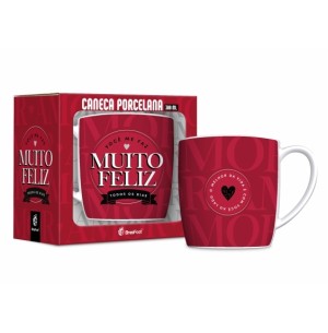 CANECA PORC.300ML URBAN VC ME FAZ FELIZ