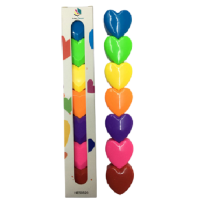 CANETA MARCA TEXTO 6UN CORAÇÃO