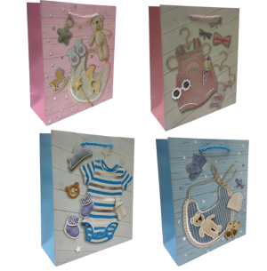 SACOSACOLA PRESENTE 26X32CM BEBÊ