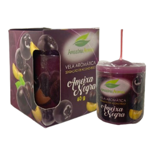VELA AROMÁTICA 60G AMEIXA NEGRA