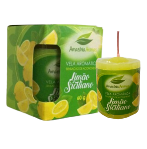 VELA AROMÁTICA 60G LIMÃO SICILIANO