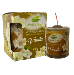 VELA AROMÁTICA 60G VANILA