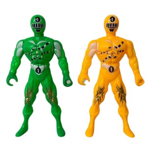 BONECO ROBÔ 17CM LUZ