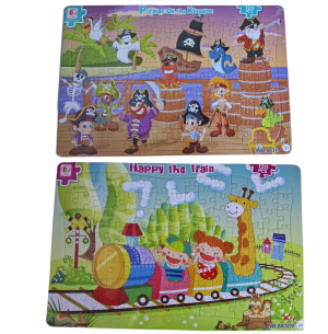 QUEBRA CABEÇA 120PÇS SORTIDO