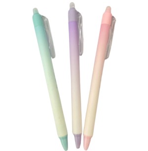 CANETA COM APAGADOR C/12