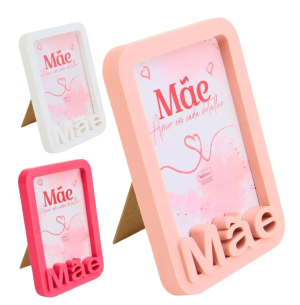 PORTA FOTO PLÁST.10X15CM MÃE