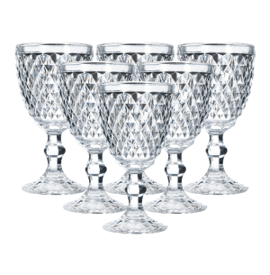 TAÇA VIDRO 330ML 6UN