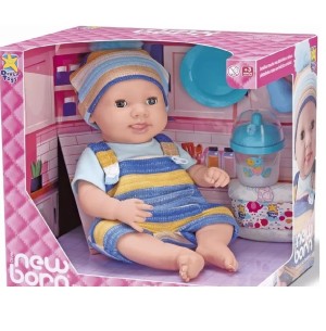 BONECA DIVER NEW BORN BRINCAR DE PAPINHA MENIN0
