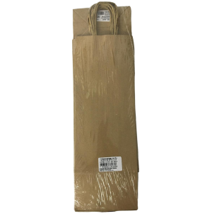 SACOLA SACOLA KRAFT GARRAFA 14X8X37CM 10UN NATURAL