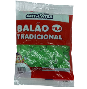 BALÃO 6.5 VERDE LIMA C/50