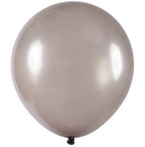 BALÃO AMALU METAL 9 PRATA C/50