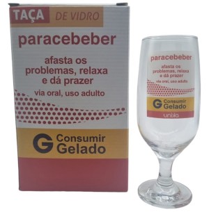 TAÇA VIDRO 300ML PARACEBEBER