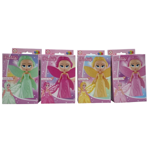 BONECA P/ MONTAR 11CM 6PÇS FADA