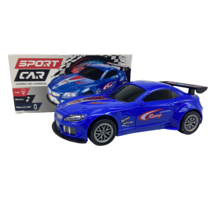 CARRO BATE E VOLTA SOM LUZ 18CM