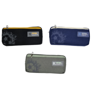 PORTA LÁPIS 20CM CX 2 DIV.FOOTBALL