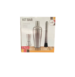 COQUETELEIRA INOX 500ML 3PÇS